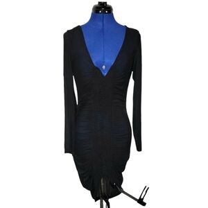 Black Mesh Dress From Pretty Little Thing